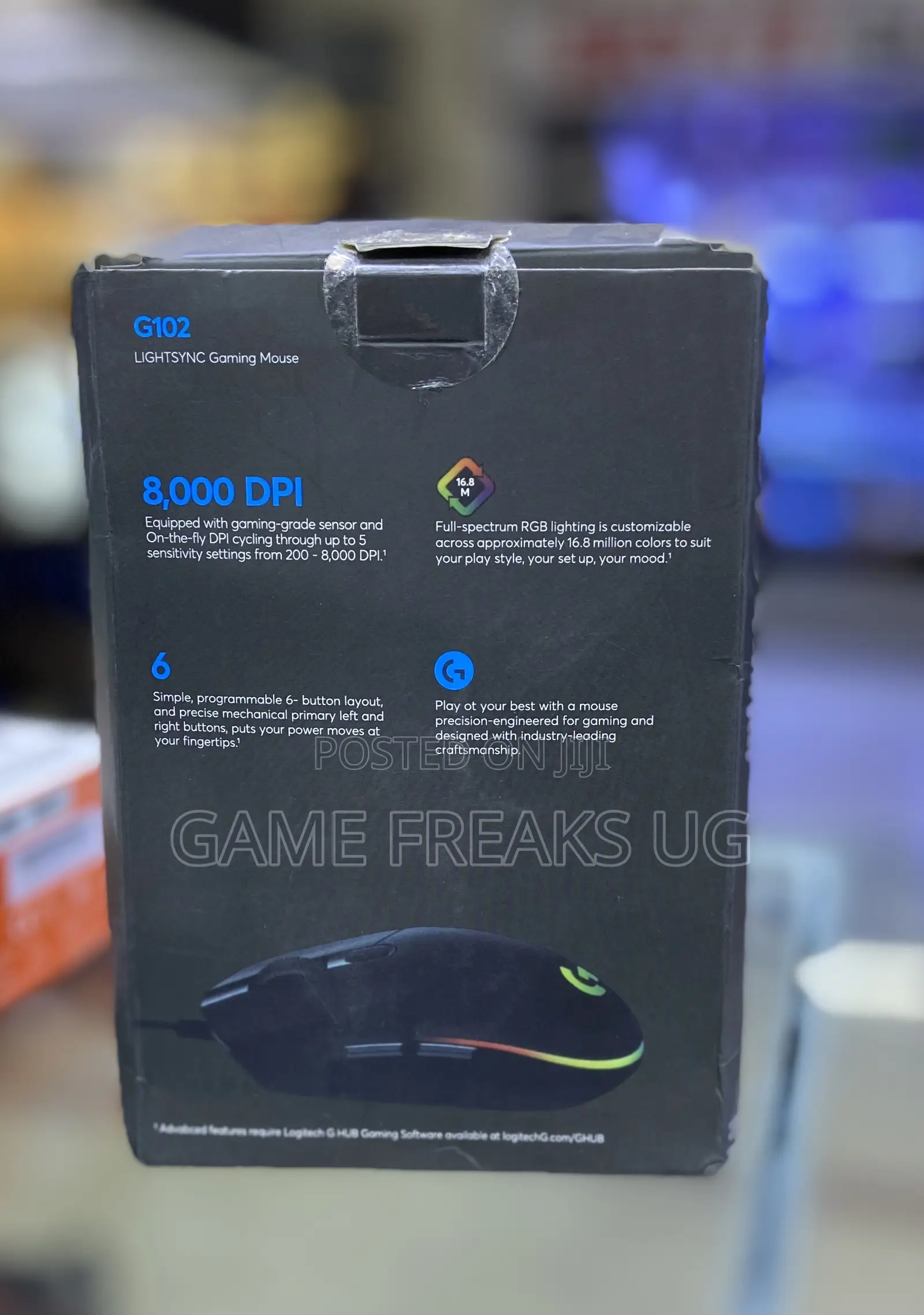 Logitech G102 Gaming Mouse