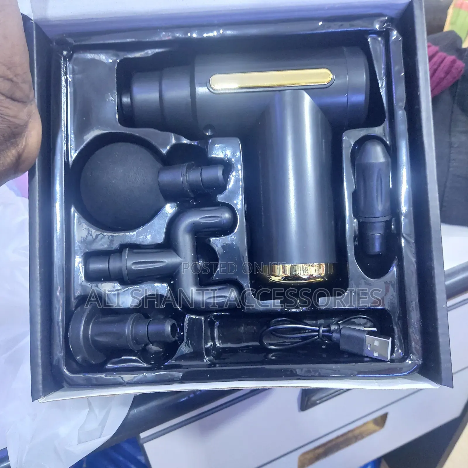 Massage Gun 4 in 1 Rechargeable