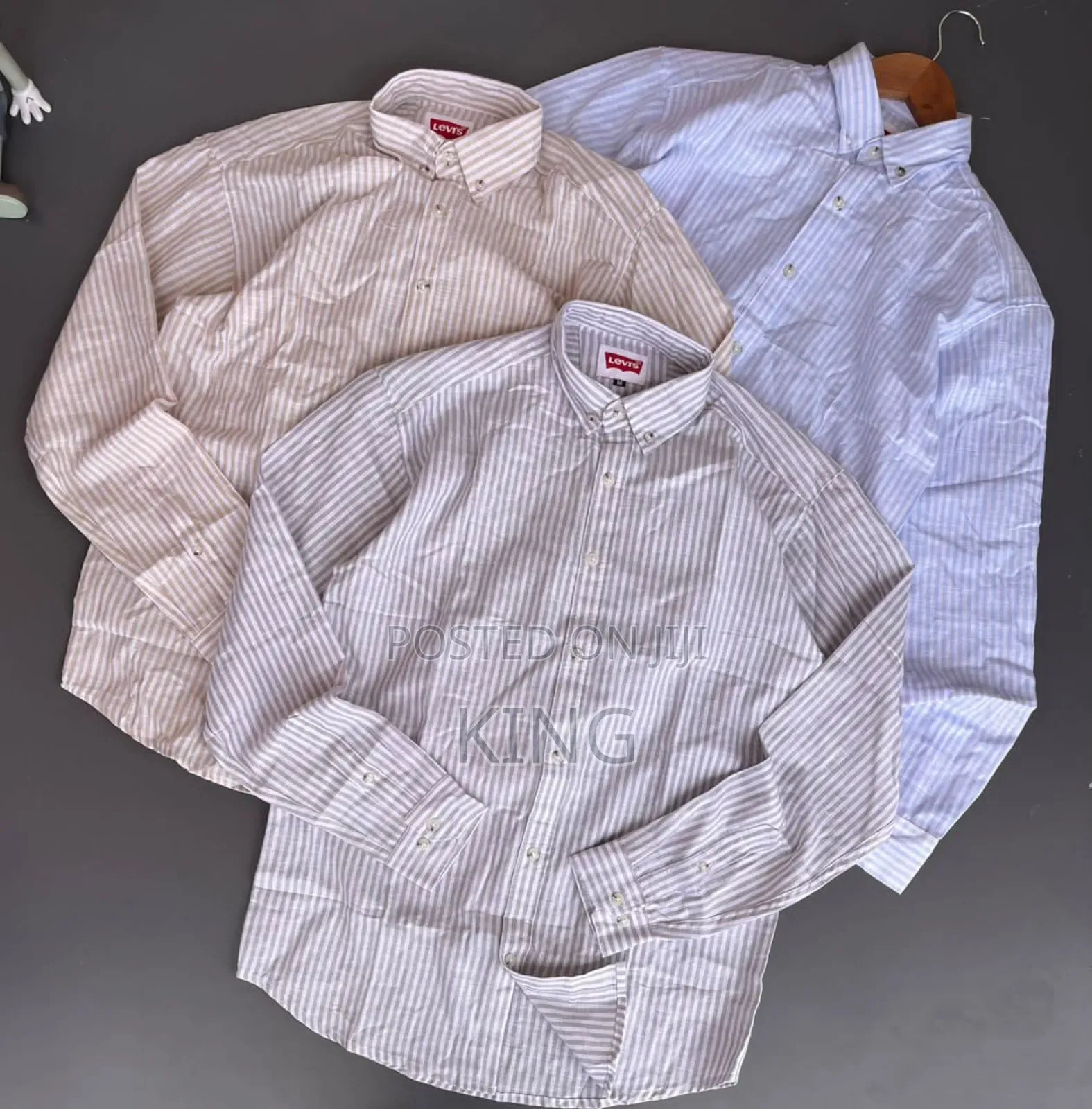 Virtuous Striped Linen Shirts