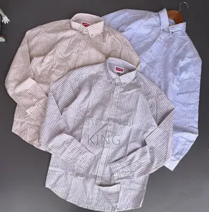Virtuous Striped Linen Shirts