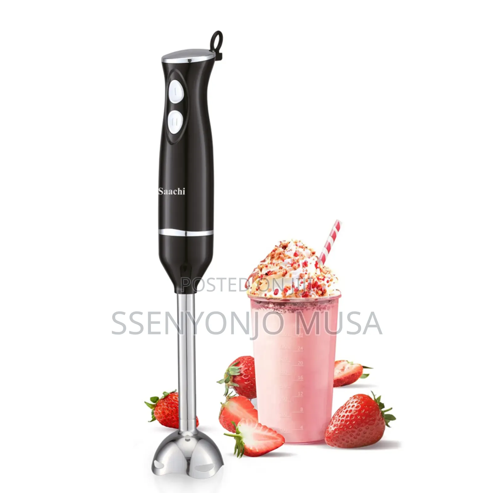 Saachi Hand Blender 4265 - 200w Powerful Ergonomic Design