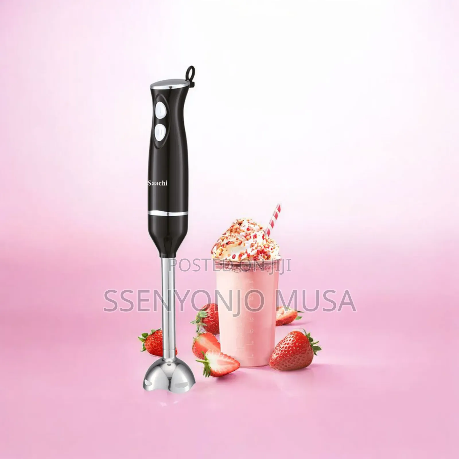 Saachi Hand Blender 200w - 4265 - Compact Powerful Mixing