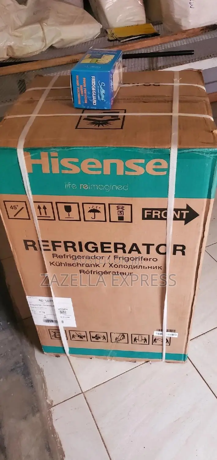 Hisense 120l Double-Door Fridge Silver Colour (Defrost)