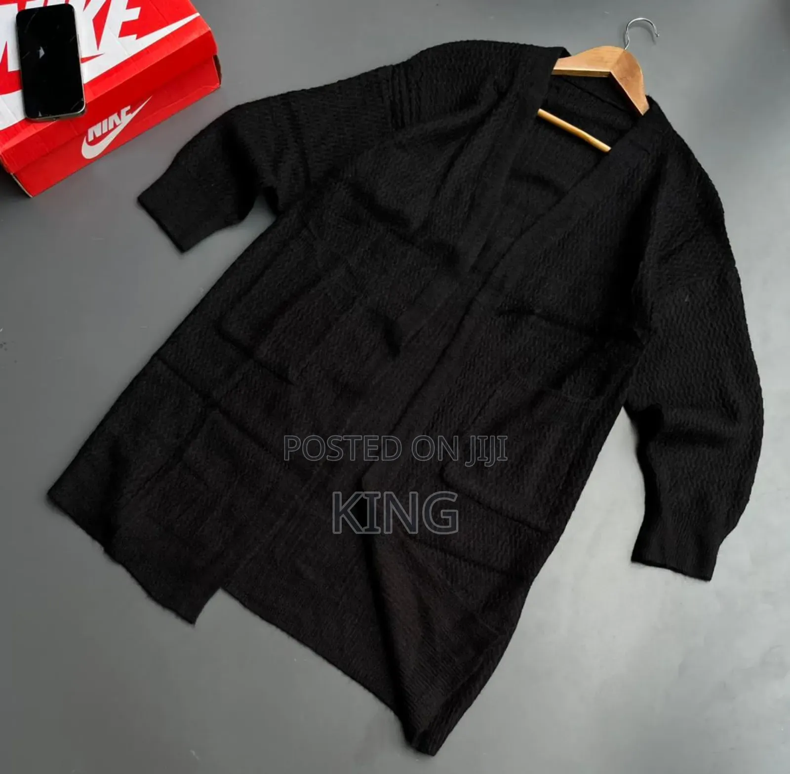 Agreeable Trench Throw on Cardigan