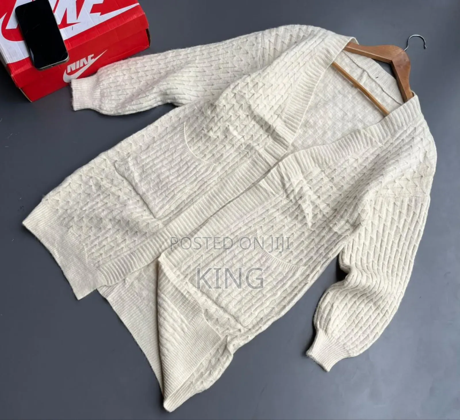 Pleasent Trench Throw on Cardigan