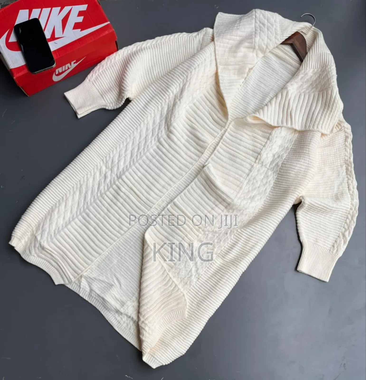 Pleasent Trench Throw on Cardigan