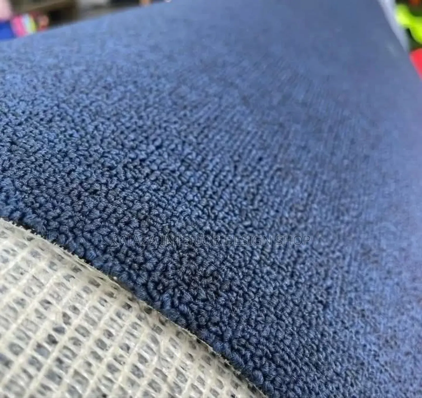 Blue Strong Material Woolen Carpets