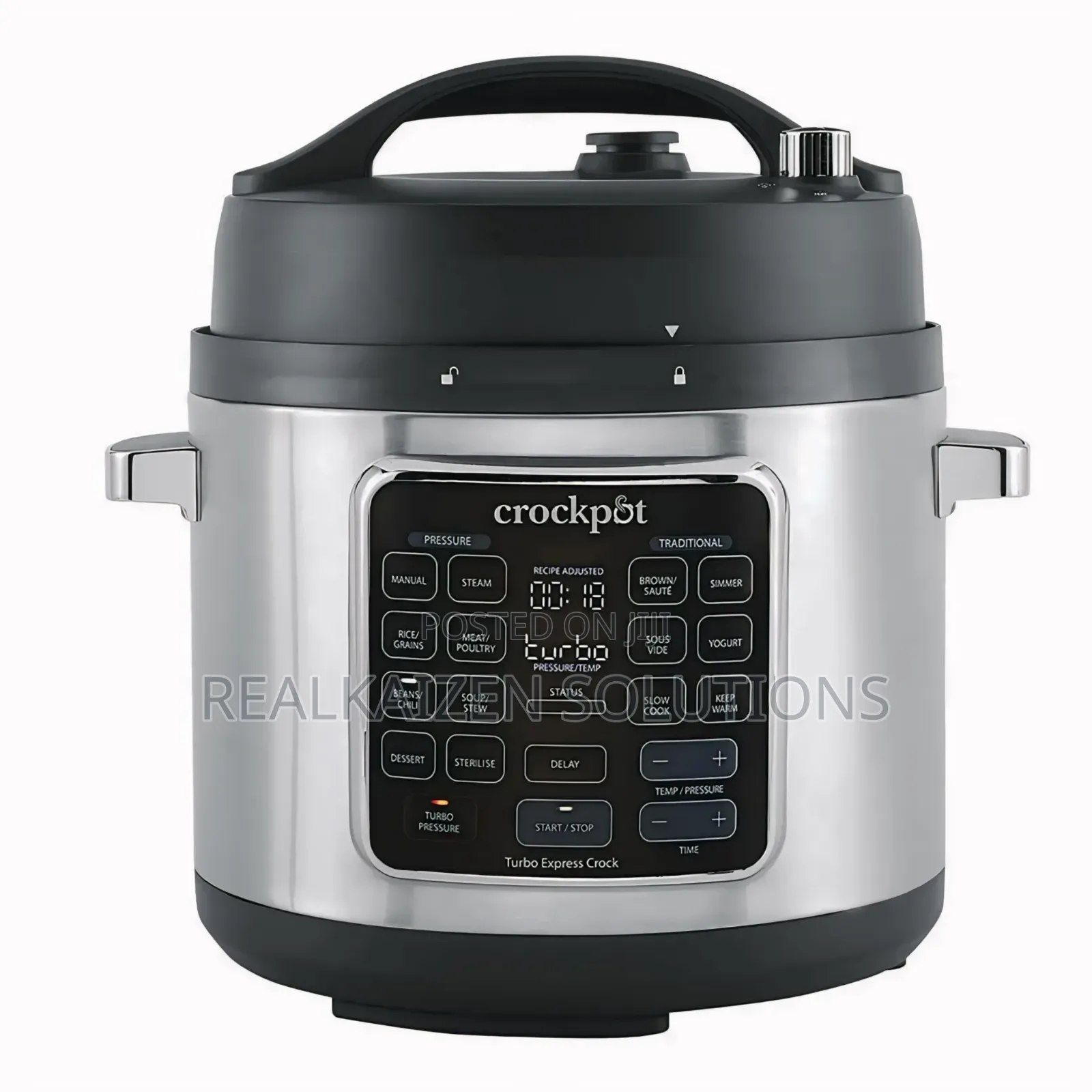 Uk Crockpot 5.6l Turbo Express Electric Pressure Multicooker Cooker