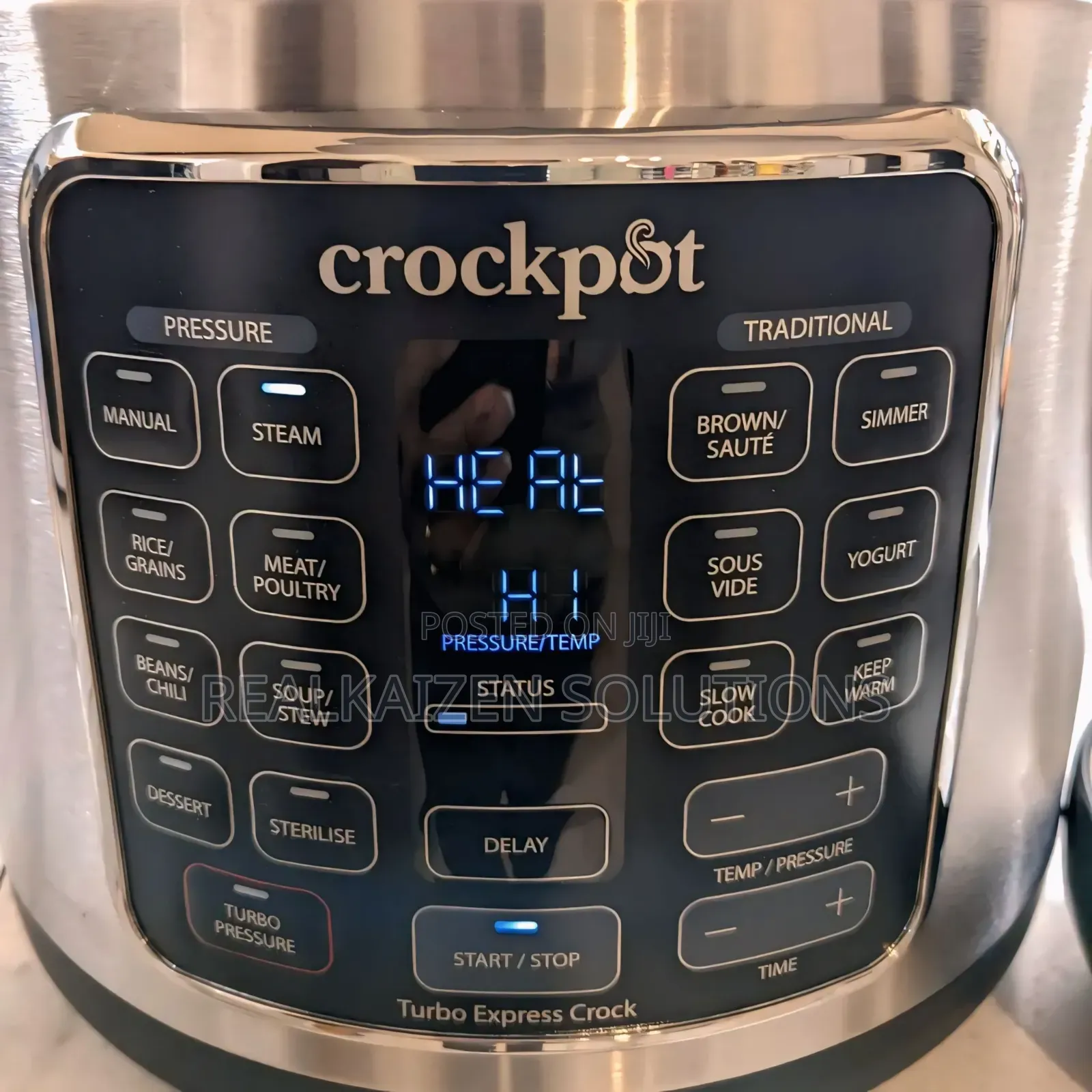 Uk Crockpot 5.6l Turbo Express Electric Pressure Multicooker Cooker