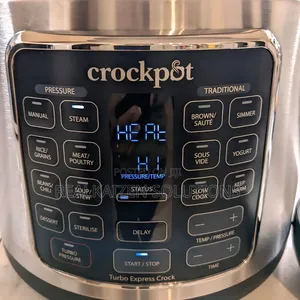 Uk Crockpot 5.6l Turbo Express Electric Pressure Multicooker Cooker
