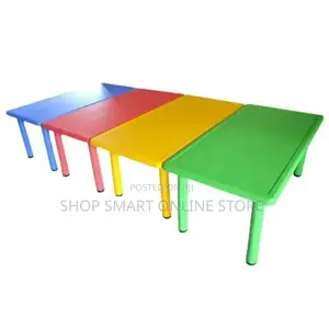 Kindergarten Plastic Kids Table Plastic Kids Table 120cm by 60cm