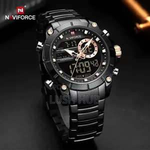 Naviforce Watch Black