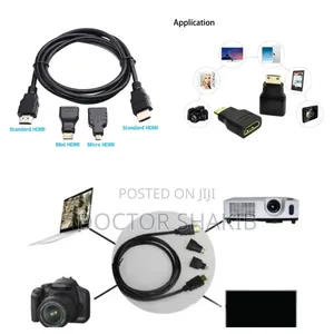 New 3-in-1 Hdmi Cable Kit