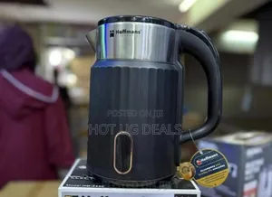 Hoffmans 2.5l Electric Rapid Boil, Stylish  Kettle Hm-2551 - Black