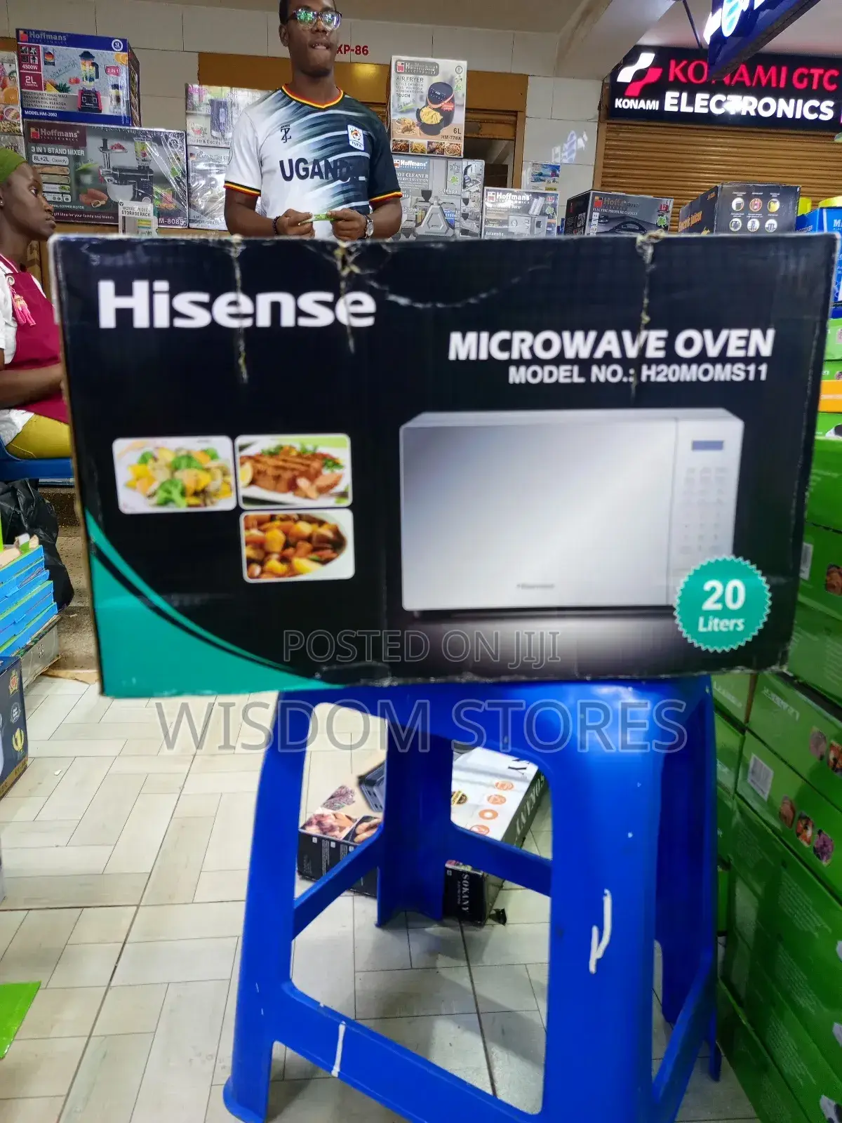 Hisense Microwave Oven.