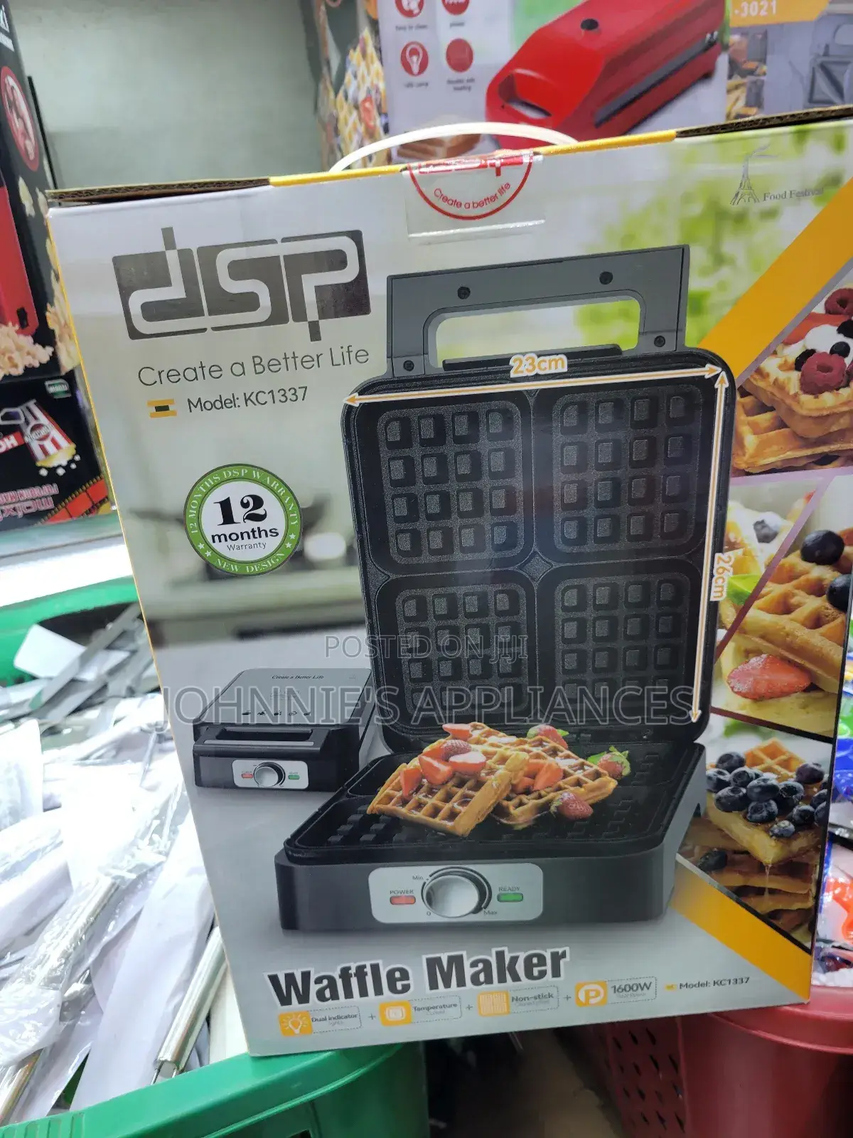 DSP Electric Waffle Maker Machine