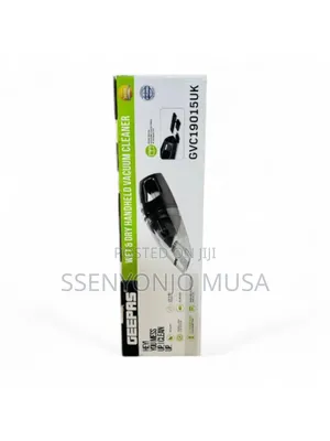 Geepas Double Layer W D Handheld Vacuum Cleaner Gvc19015uk