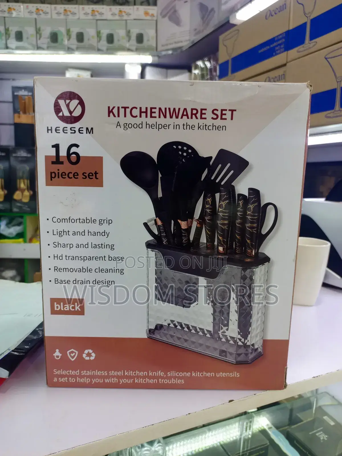 Heesem 16-Piece Kitchenware Set