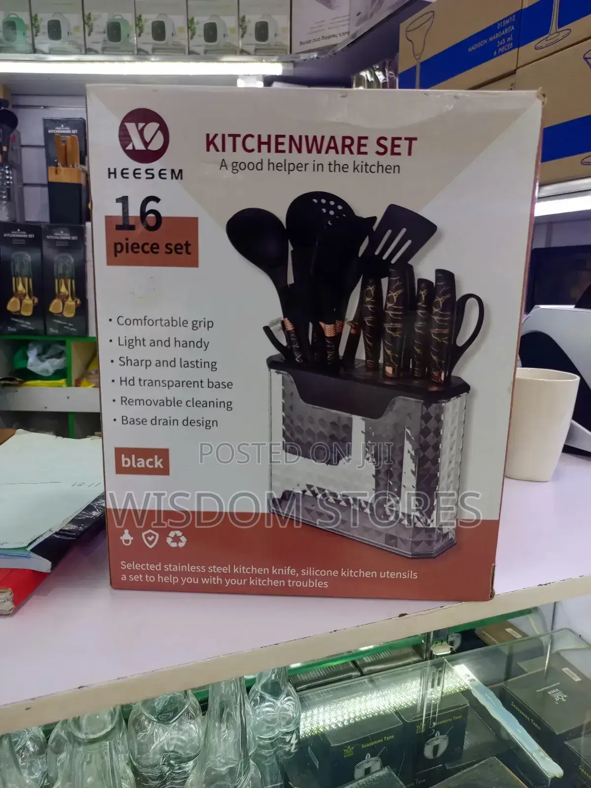 Heesem 16-Piece Kitchenware Set