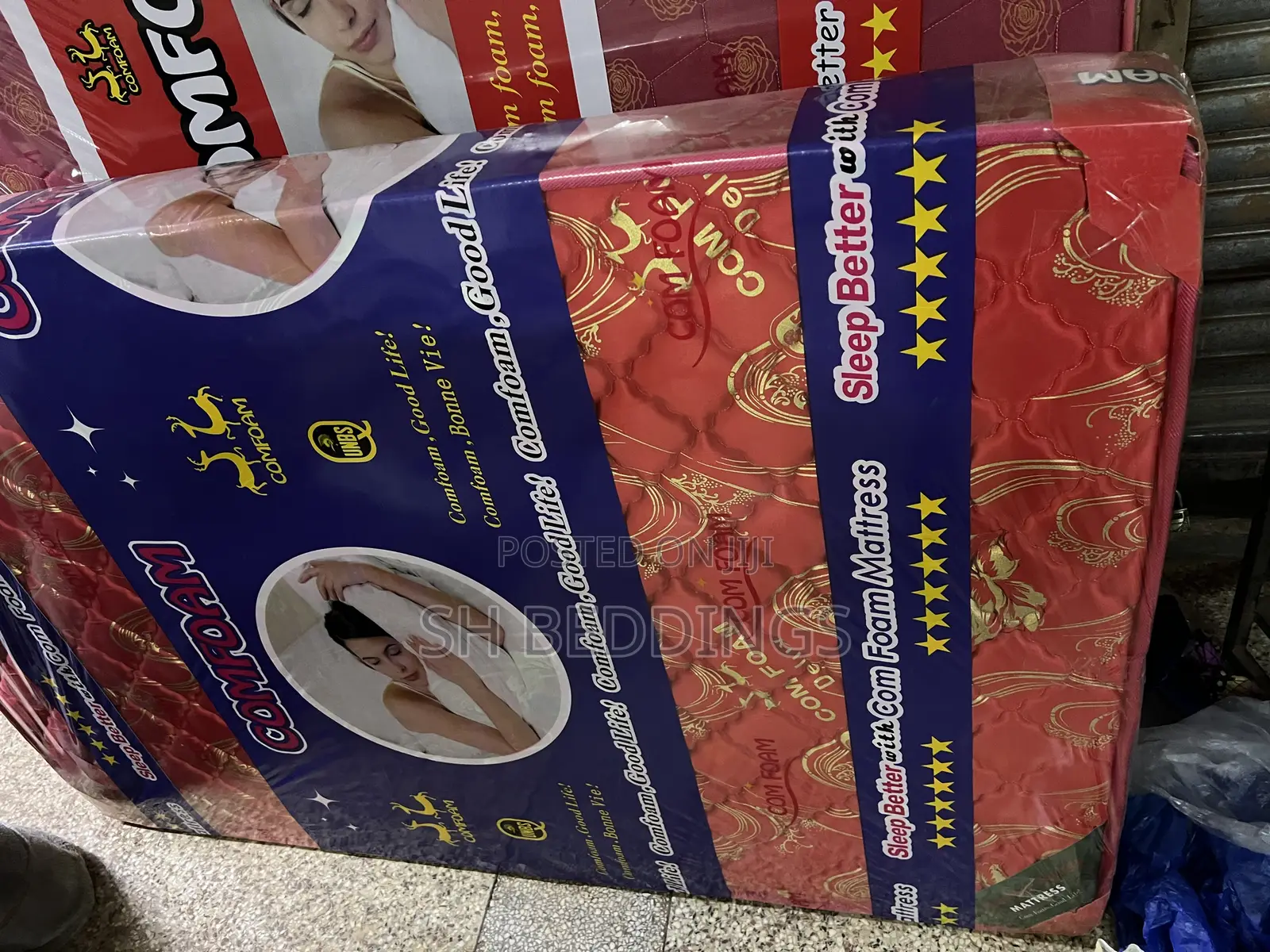 Com Foam 6x6 Mattresses