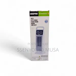 Geepas PTC Fan Heater Grhw,Adjustable Thermostat
