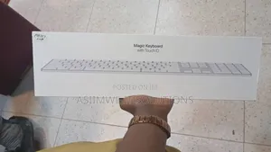 Apple Magic Keyboard With Touch Id and Numeric Keypad.
