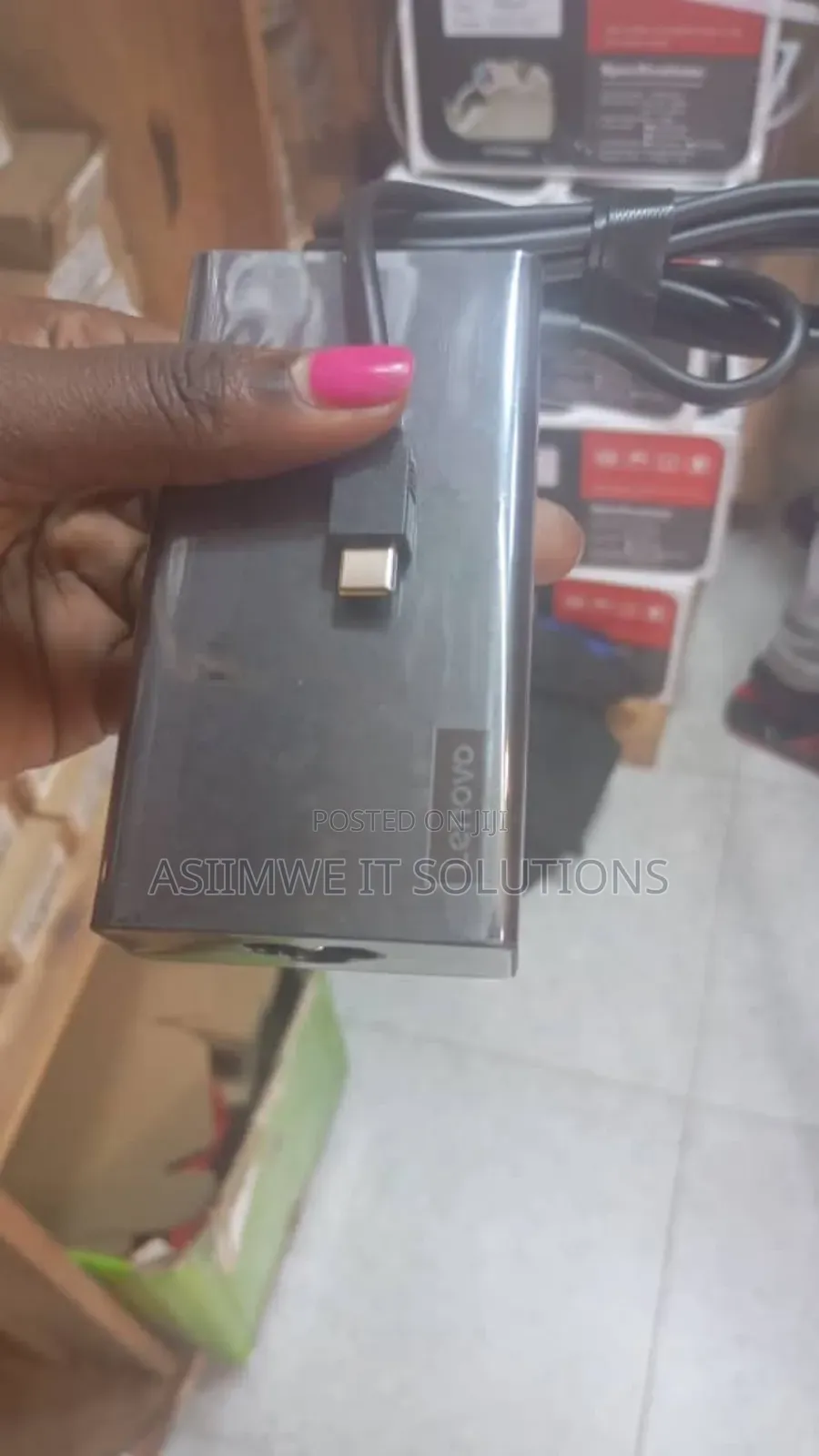 Original Lenovo 100w Usb-C Ac Adapter,