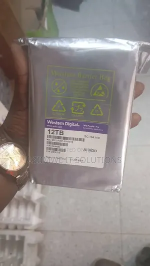 Western Digital (Wd) Purple Pro 12tb Internal Hard Drive