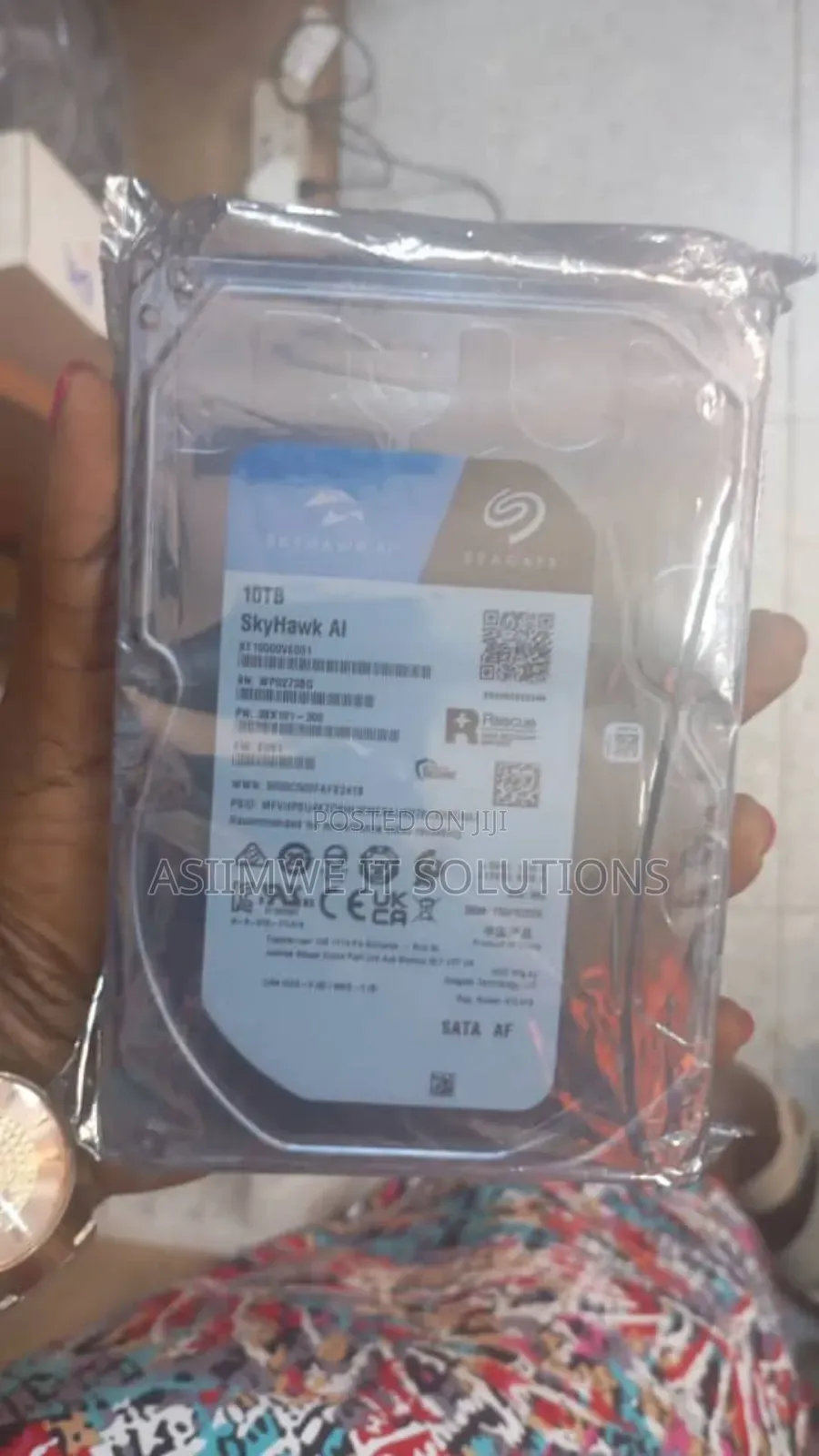 Seagate Skyhawk Ai 10tb CCTV Hard Drive