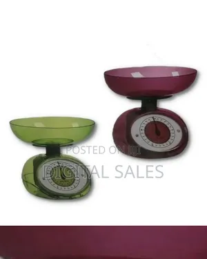 Mexxi 5kg Plastic Kitchen Weighing Scale - Multi-Colours