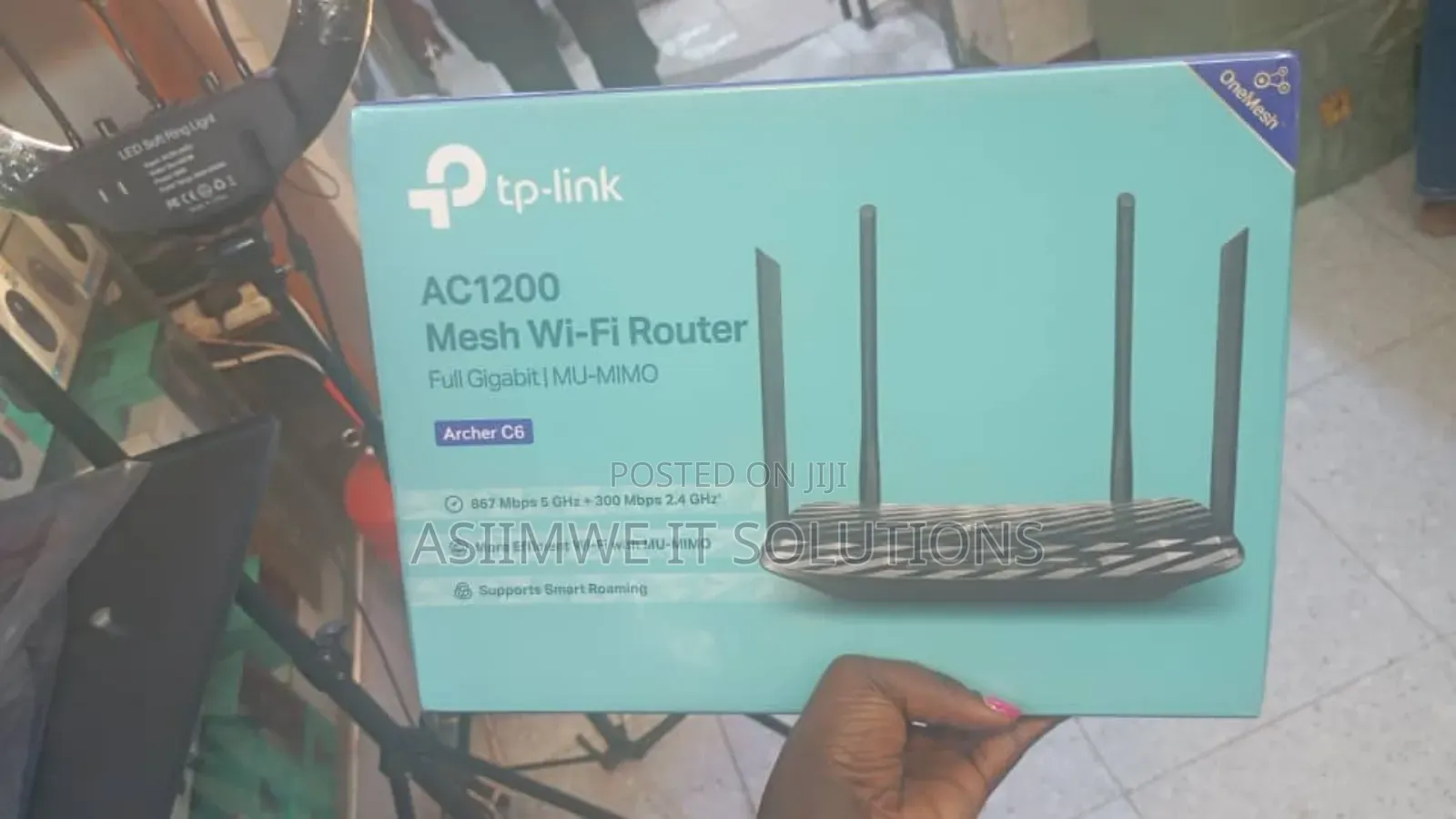 Tp-Link Archer C6 Ac1200 Mesh Wi-Fi Router