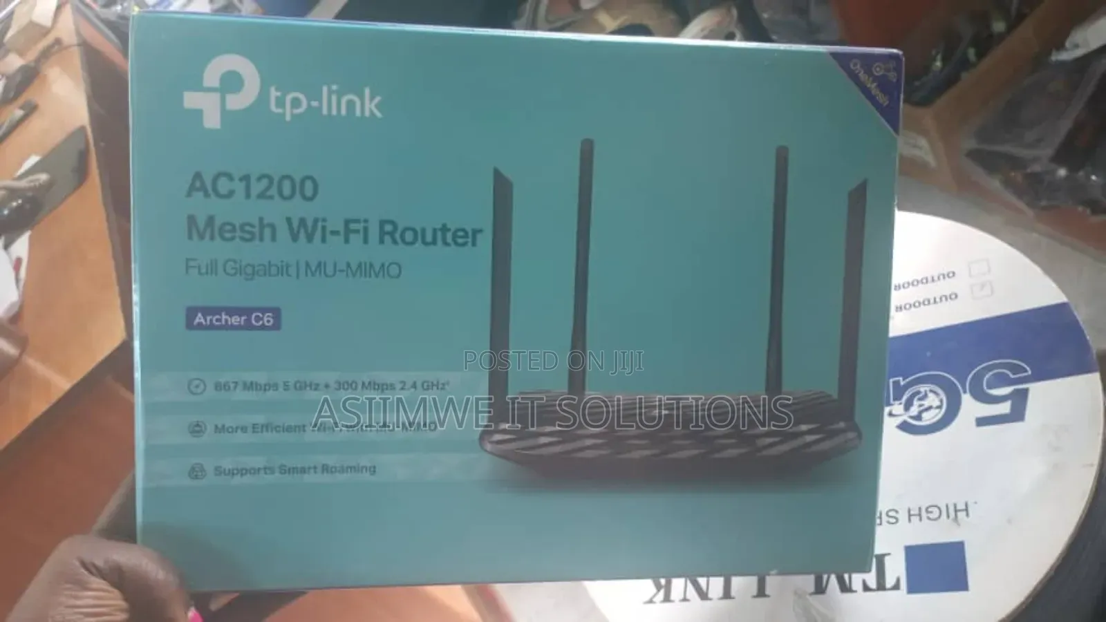 Tp-Link Archer C6 Ac1200 Mesh Wi-Fi Router