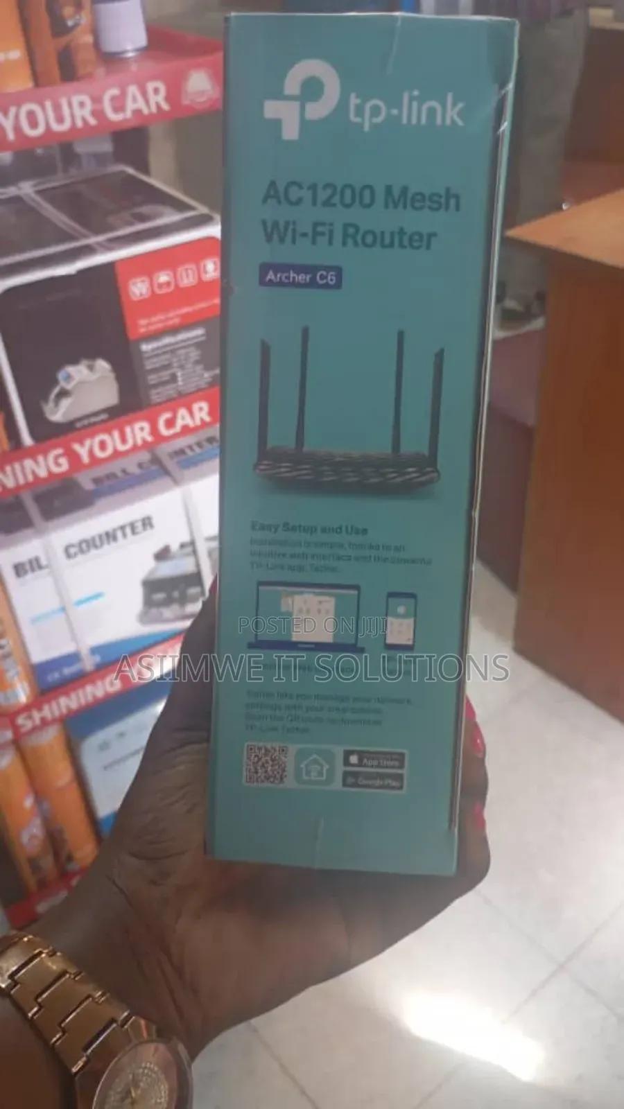 Tp-Link Archer C6 Ac1200 Mesh Wi-Fi Router