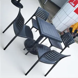 Generic Plastic Table and Chairs for Hotel, Dining, Bars Restaurants