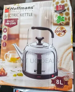 8l Hoffmans Hm-2549 Electric Kettle (8l Capacity, 2000w) - Multicolor
