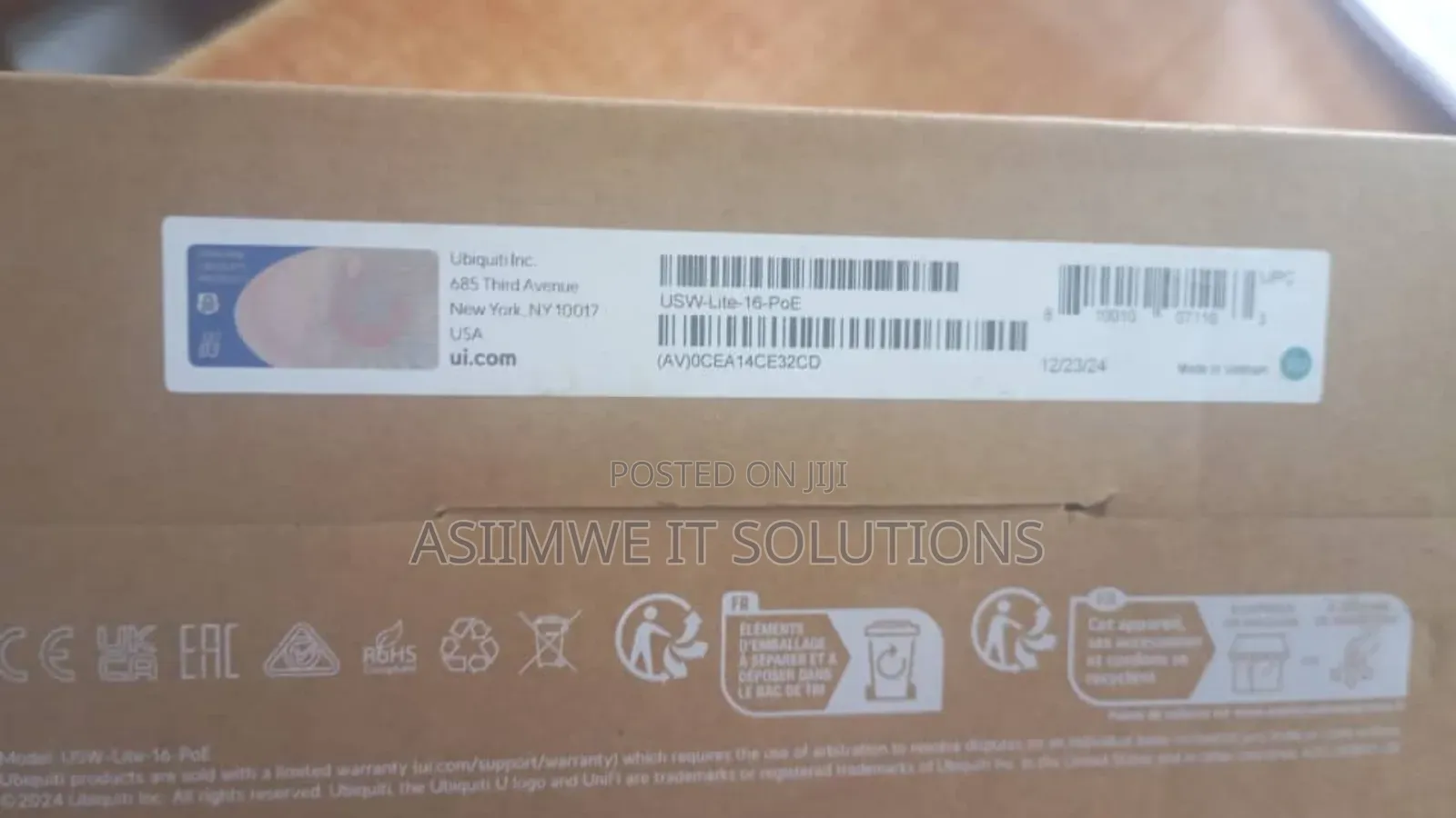 Ubiquiti Unifi Switch Lite 16 Poe