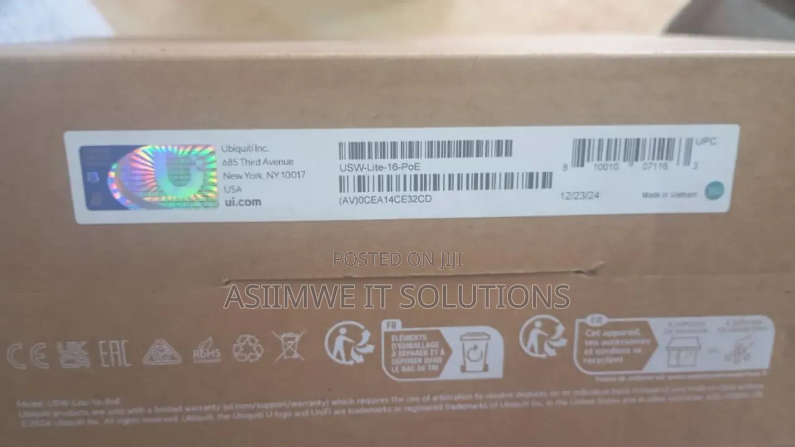 Ubiquiti Unifi Switch Lite 16 Poe