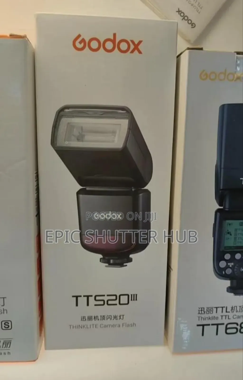 Godox Tt520iii Wireless Speedlite - Built-in Receiver And Rt