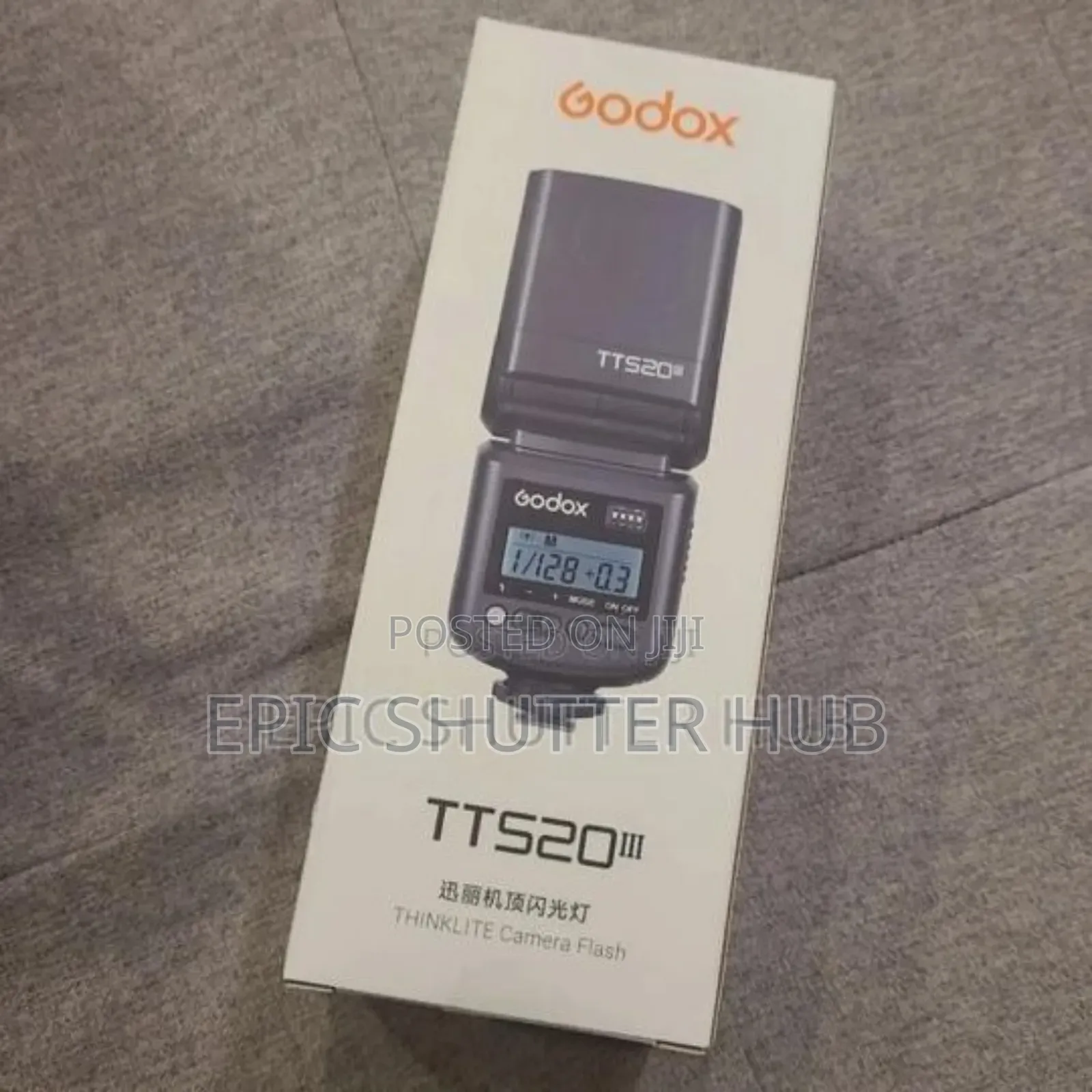 Godox Tt520iii Wireless Speedlite - Built-in Receiver And Rt
