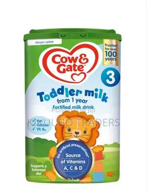 Cow Gate 3 Toddler Milk, a Fortified Milk Drink for Children