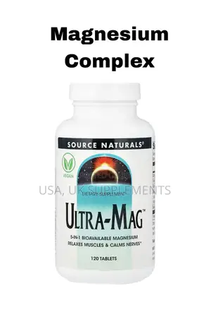 5in1magnesiumcomplex,Glycinate,Citrate,Malate,Taurate,Succinate120tabs