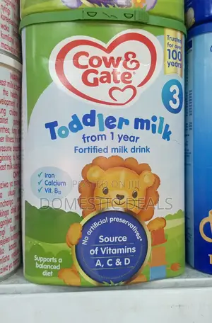Cow Gate 3 Toddler Milk, a Fortified Milk for Children One Year +