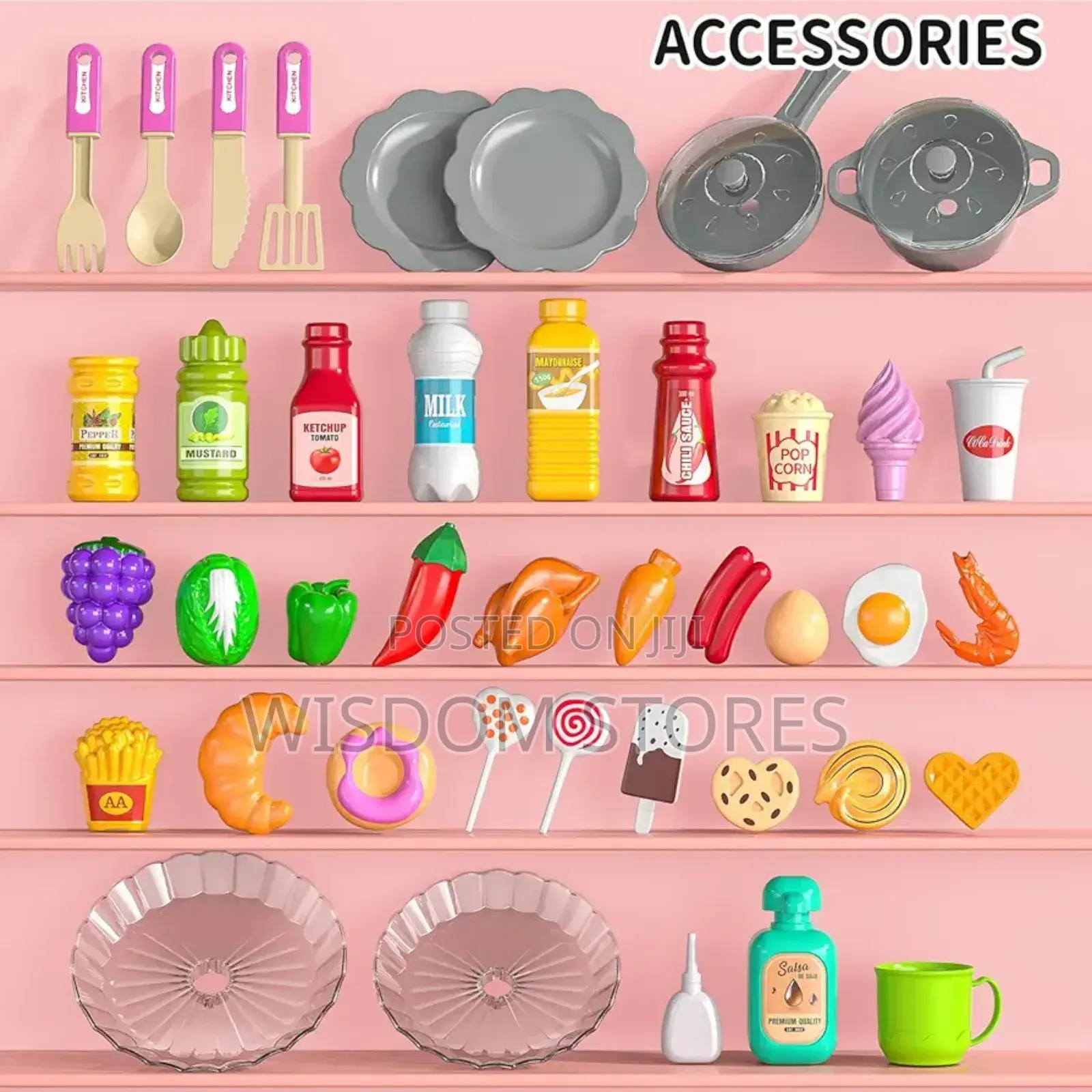 Play Kitchen Set