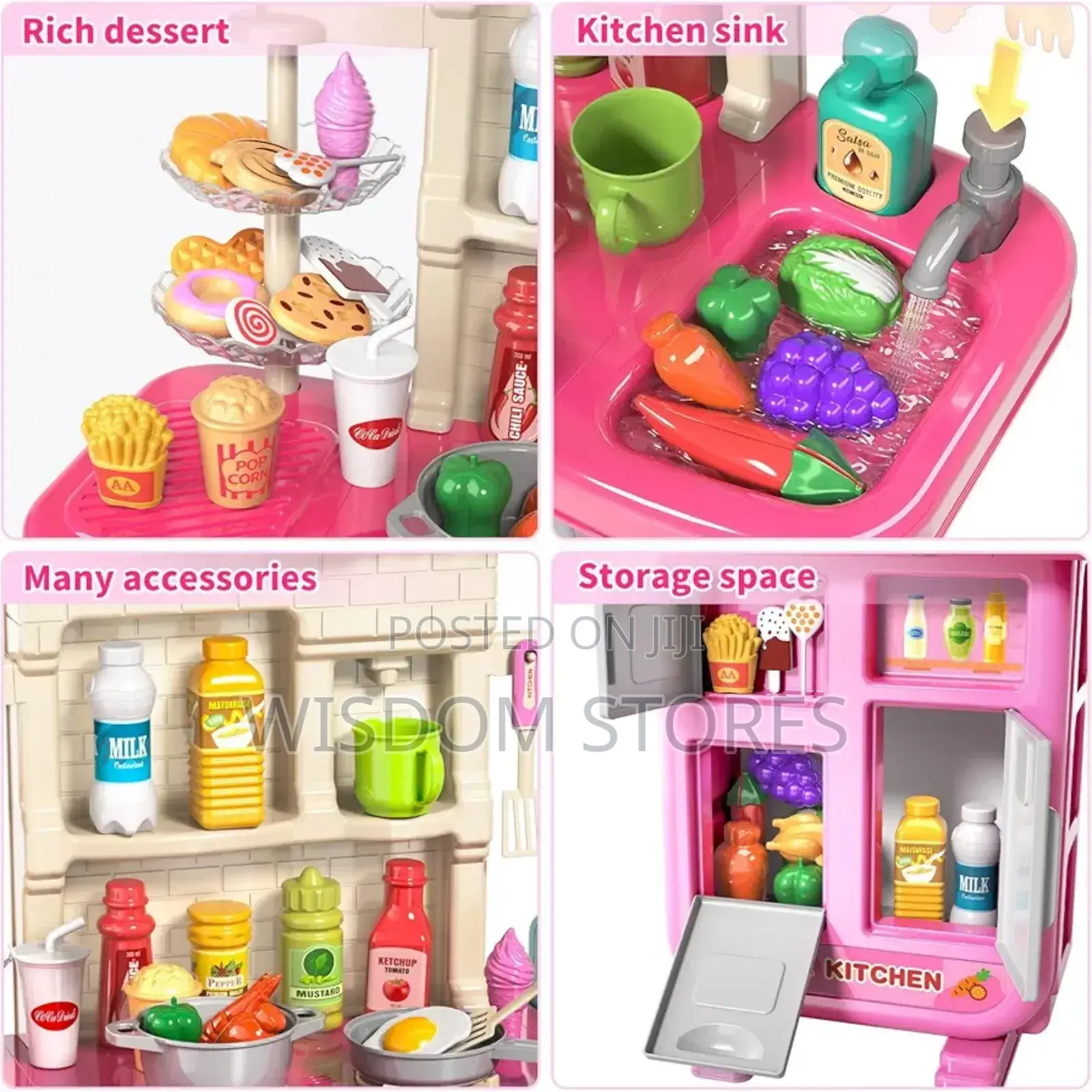 Toddler Kids Kitchen Playset