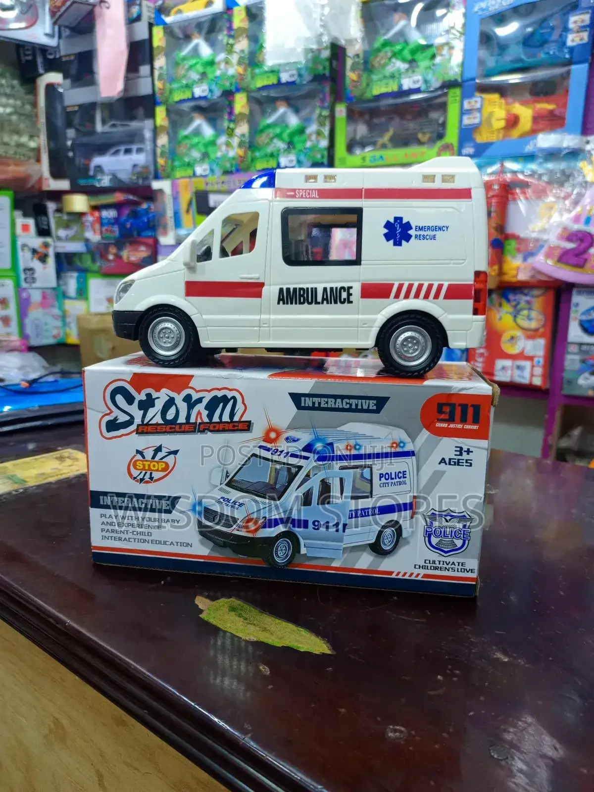 Toy Police Car