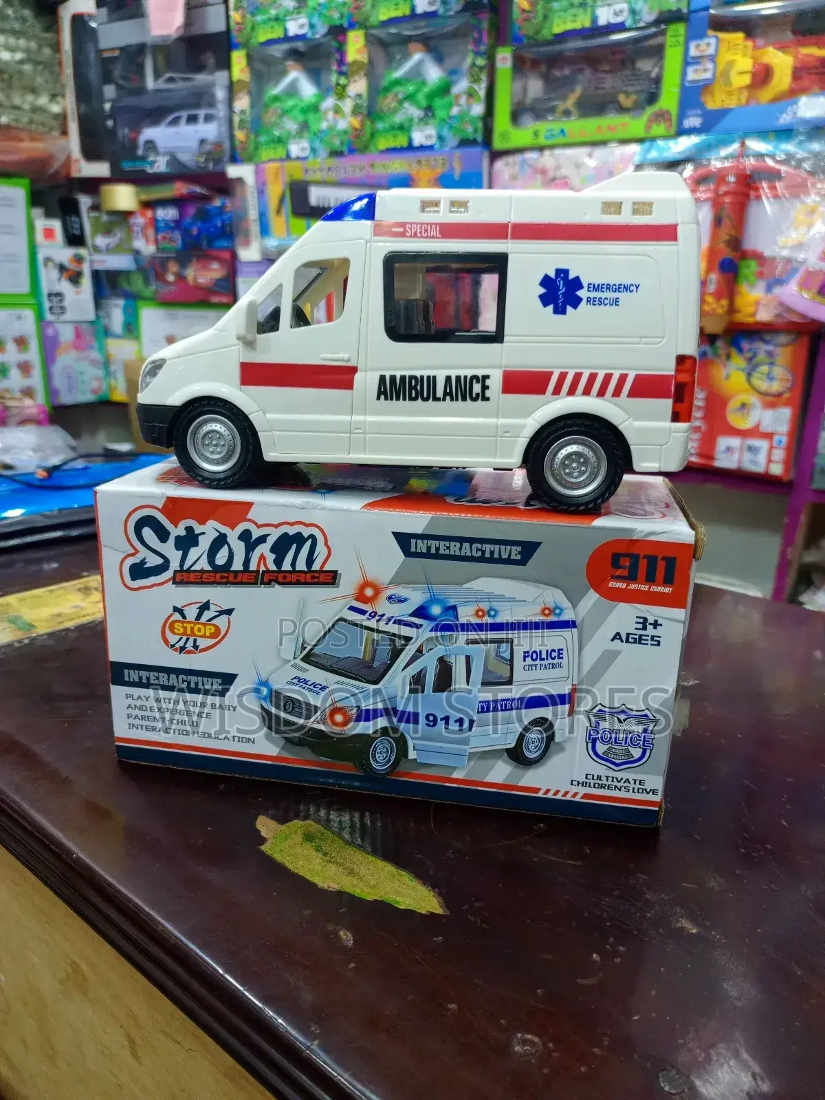 Toy Police Car