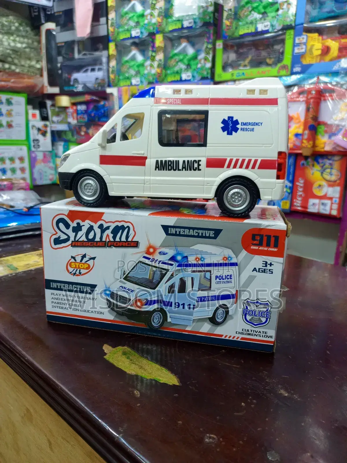 Toy Police Car