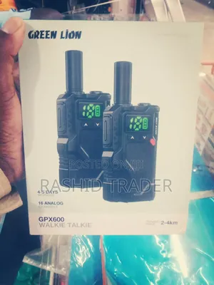 Green Lion Rechargeable Walk Talkie