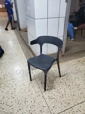 Waiting Plastic Chairs Plastic Chairs Black