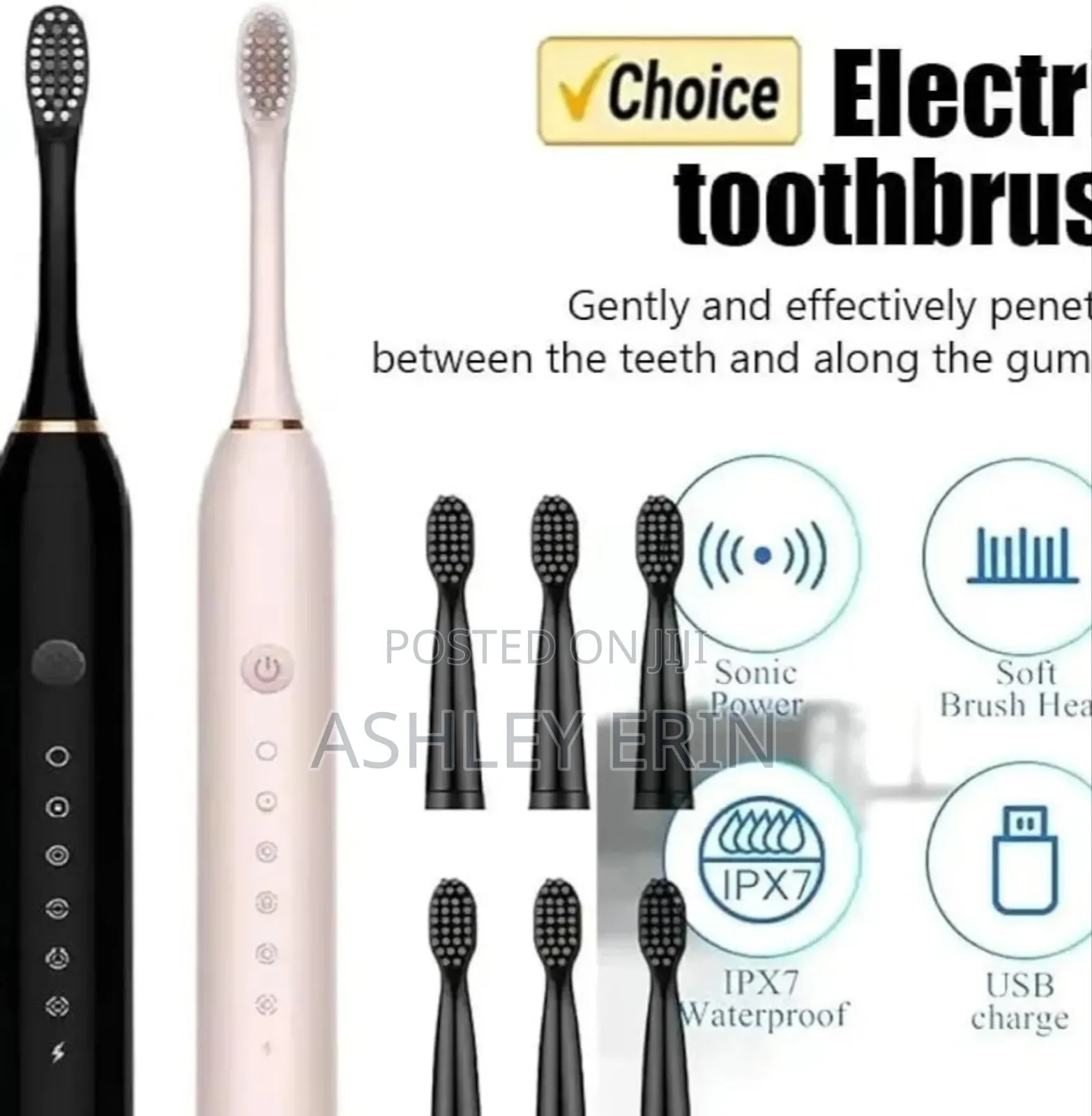 X-3 Sonic Electric Toothbrush
